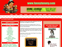 Tablet Screenshot of funnytummy.com